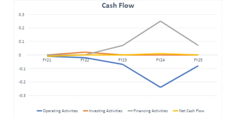 Cash Flow Breakdown (FY2021–FY2025)
